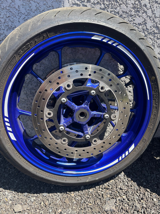 Roue jante disque avant arrière  Yamaha mt09 SP 2013-2020 abs