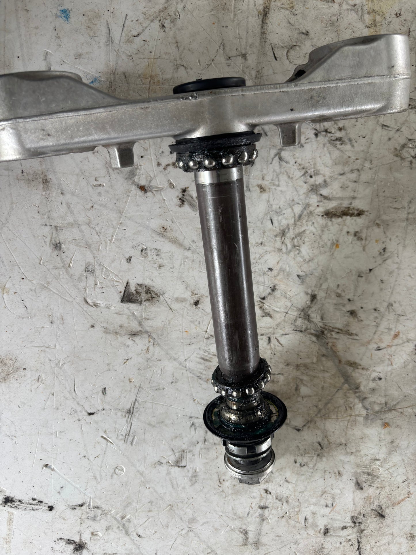 Té de fourche inférieur  yamaha mt 09 2013-2016