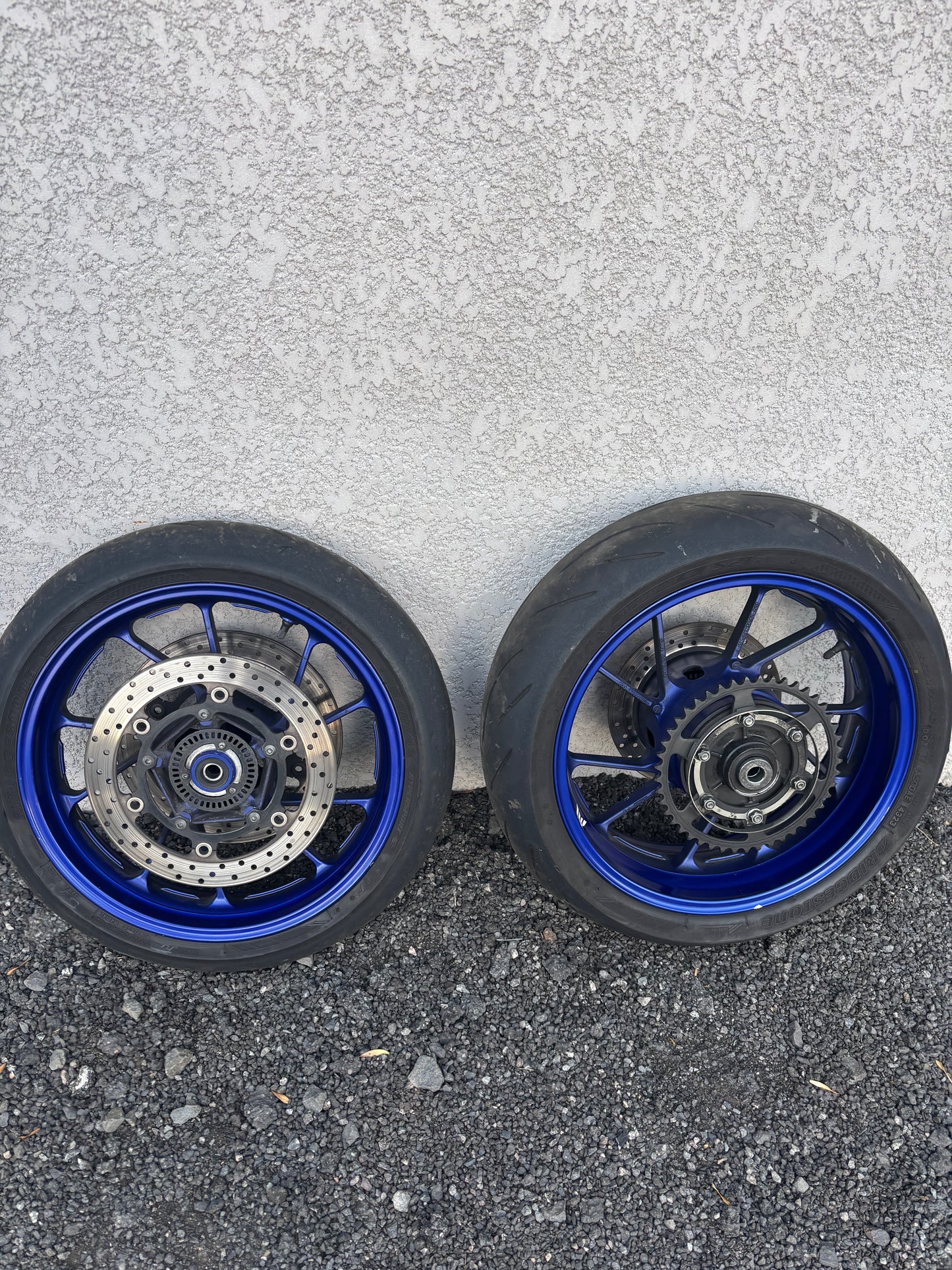 Roue jante disque avant arrière ABS Yamaha r7 2020/2024
