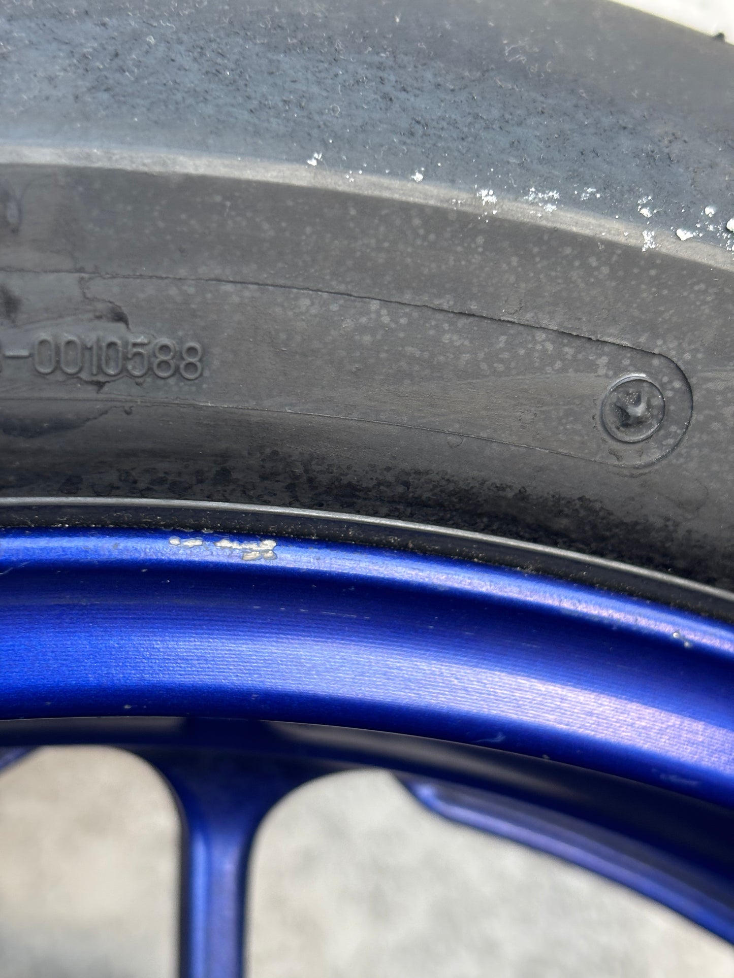 Roue jante disque avant arrière ABS Yamaha r7 2020/2024