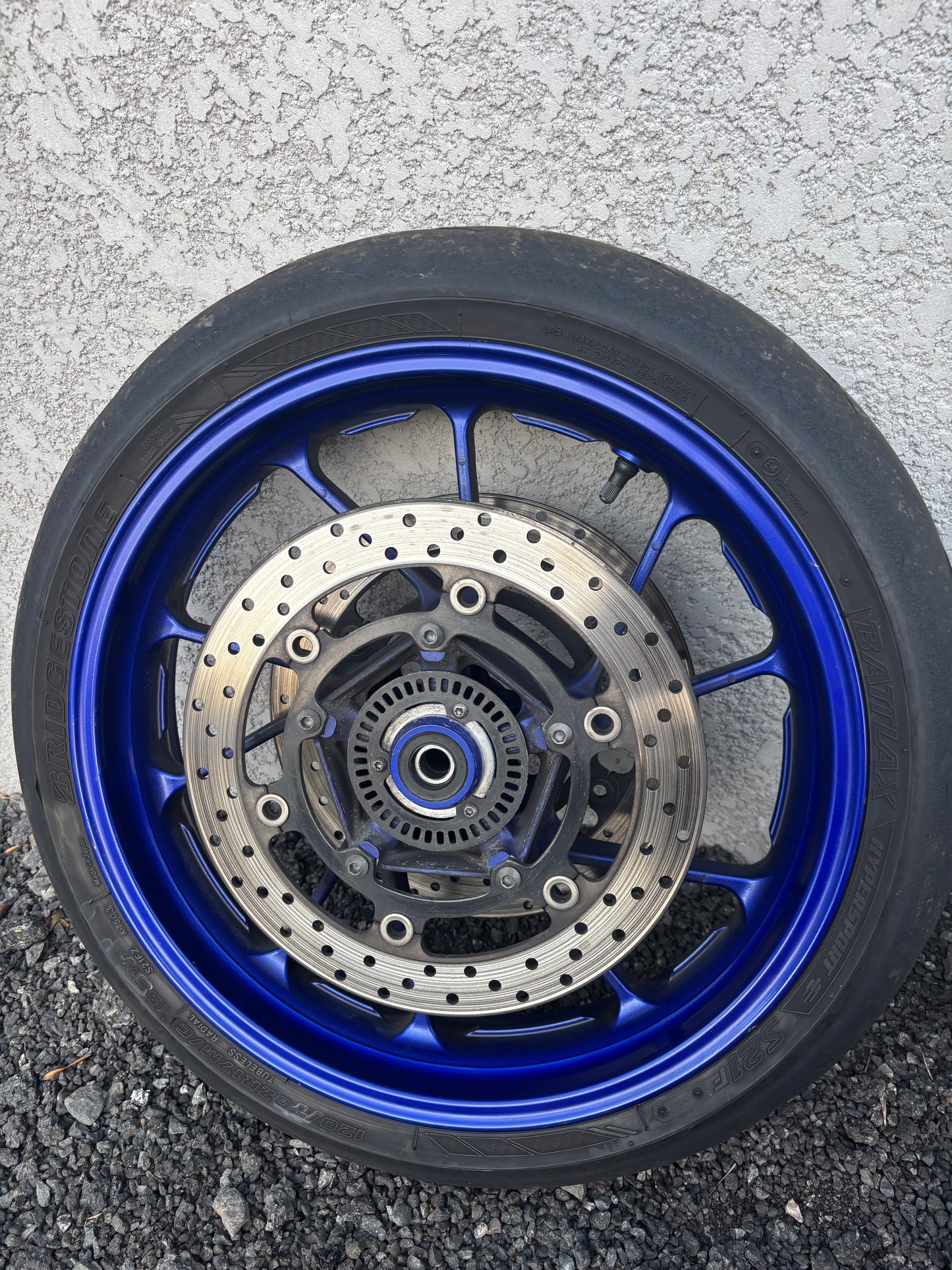 Roue jante disque avant arrière ABS Yamaha r7 2020/2024