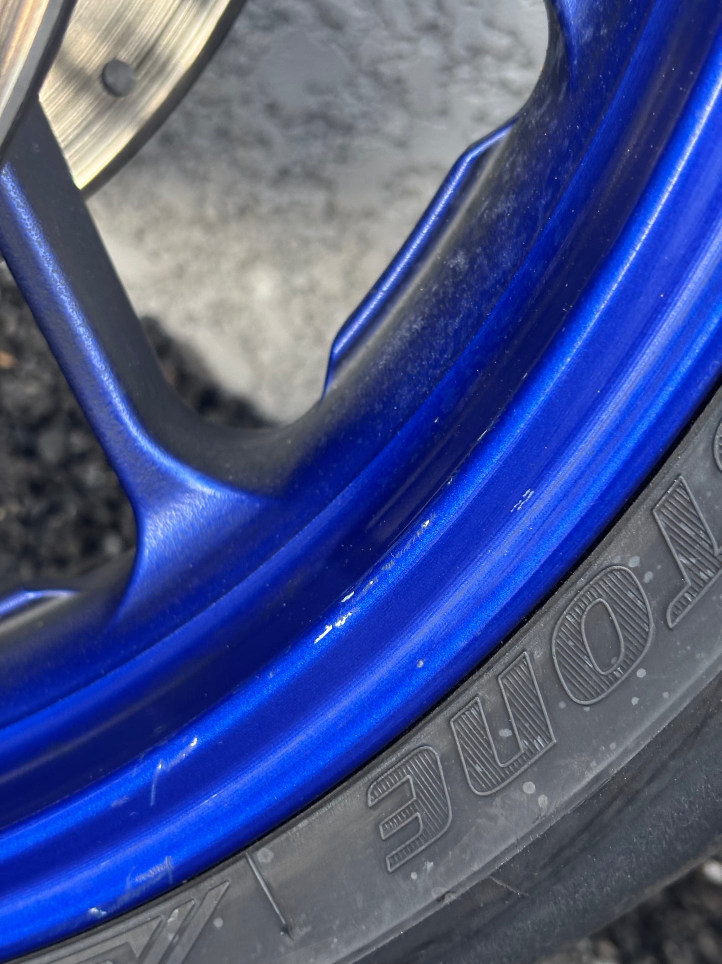 Roue jante disque avant arrière ABS Yamaha r7 2020/2024