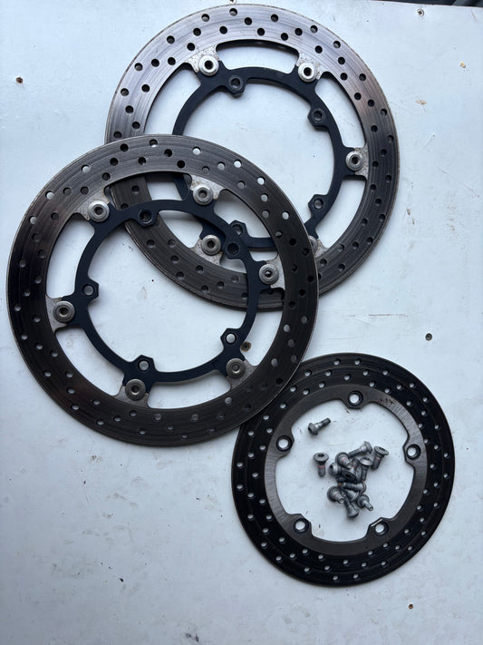 Disque de frein avant arrière yamaha tracer mt07 2021-2024