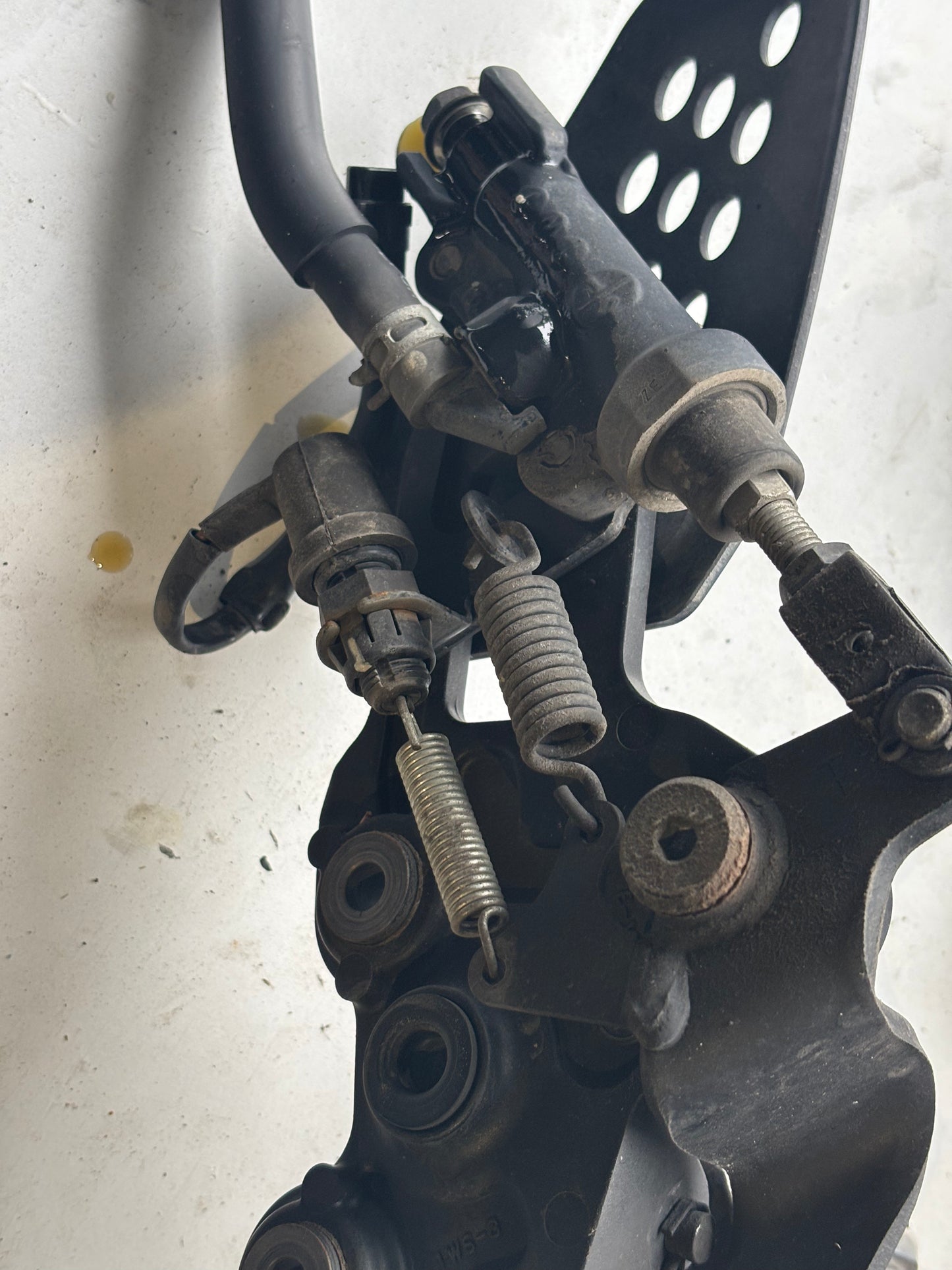 Platine droite pédale de frein complet Yamaha mt07 mt 07 2014/2024
