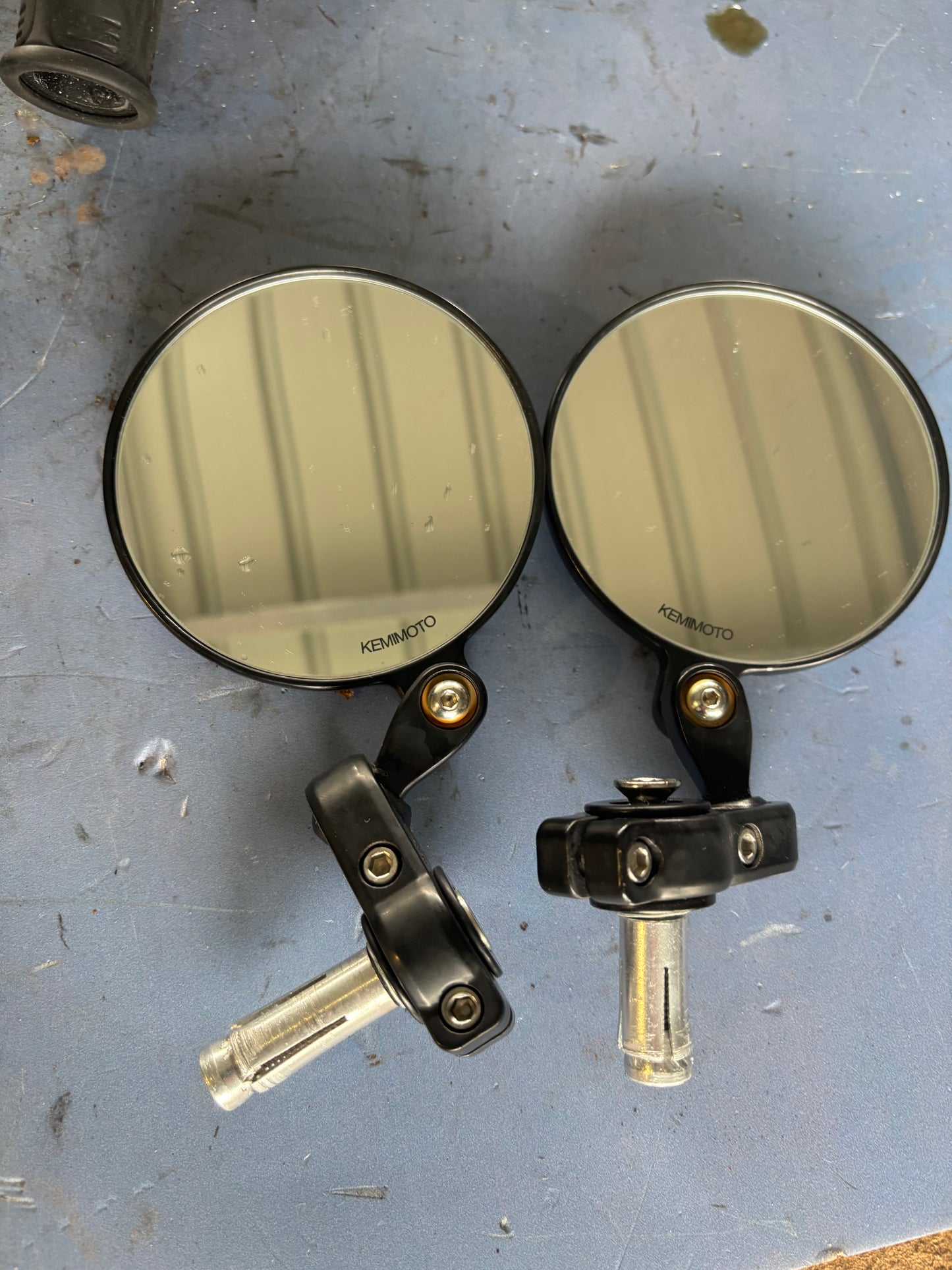 Rétroviseur embout guidon Yamaha mt toute année