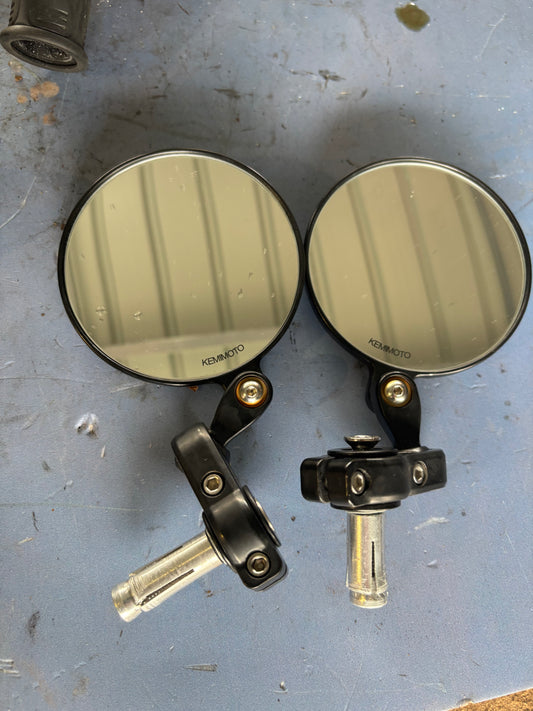 Rétroviseur embout guidon Yamaha mt toute année