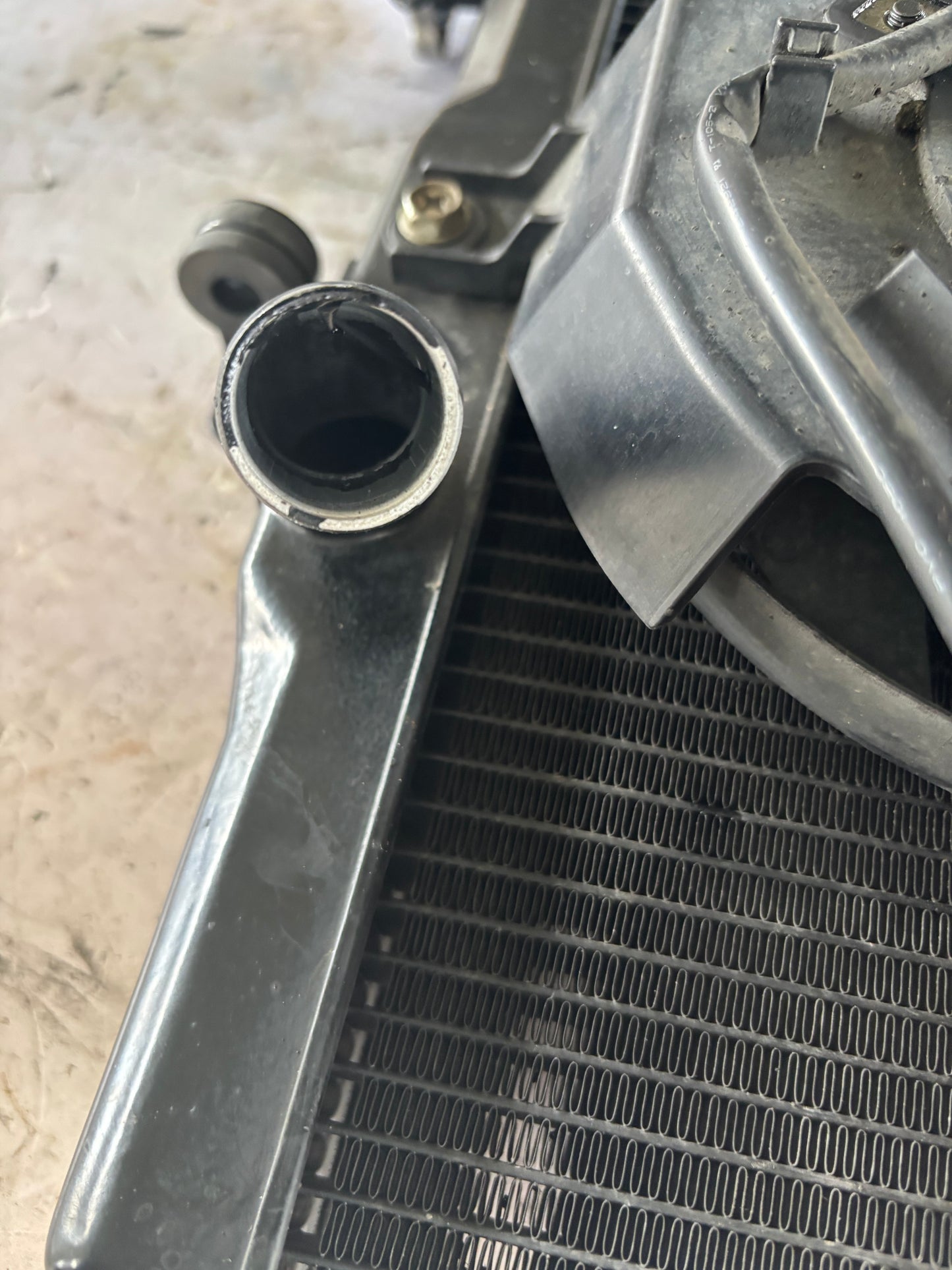 Radiateur Yamaha mt07 2018/2024