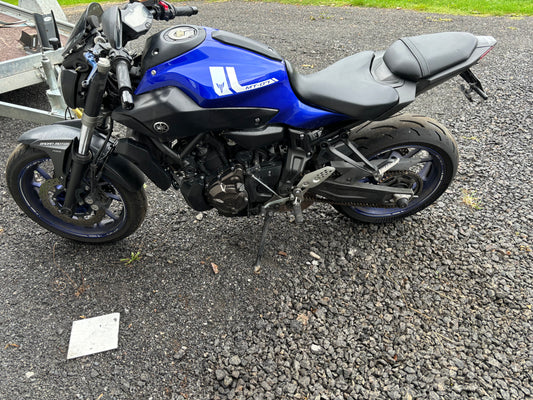 Yamaha mt07 05/2018