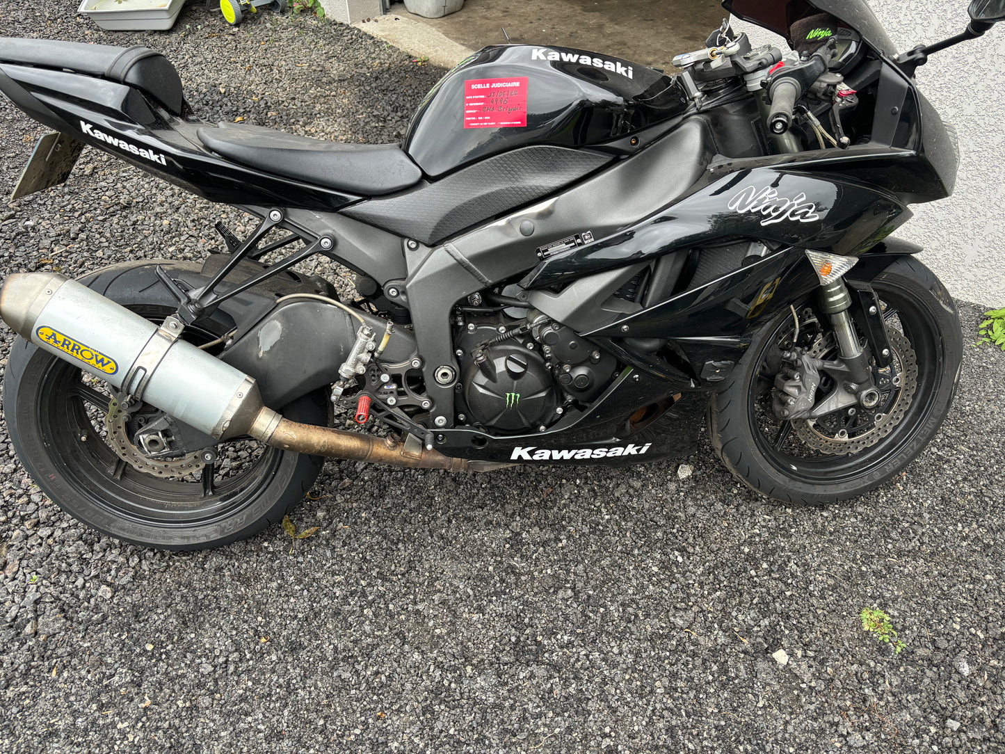 Kawasaki zx6r 2011