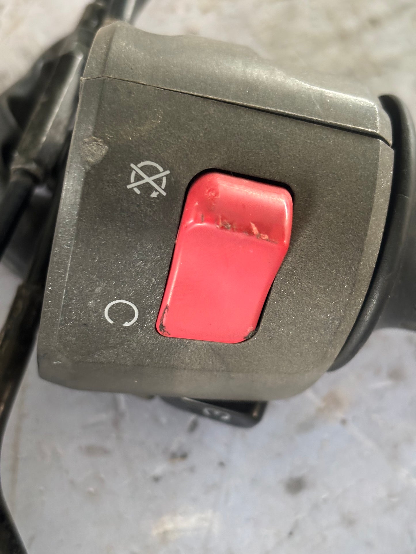 Poignée gaz comodo accélérateur droit Kawasaki Er6n 2005/2008