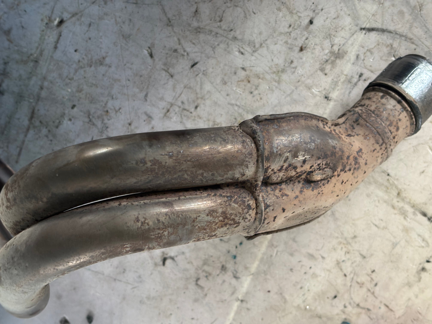 Collecteur échappement Kawasaki Er6n er6f 2005/2008