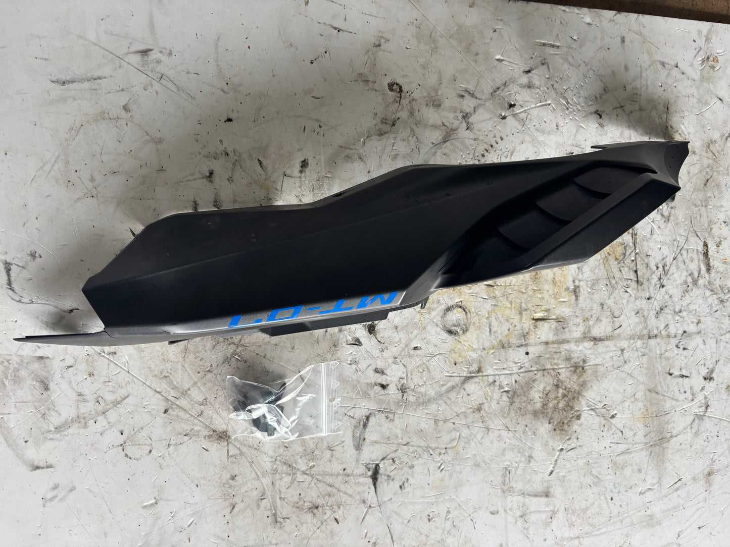 Carénage arrière droit et gauche complet Yamaha mt07 mt-07 2014/2017