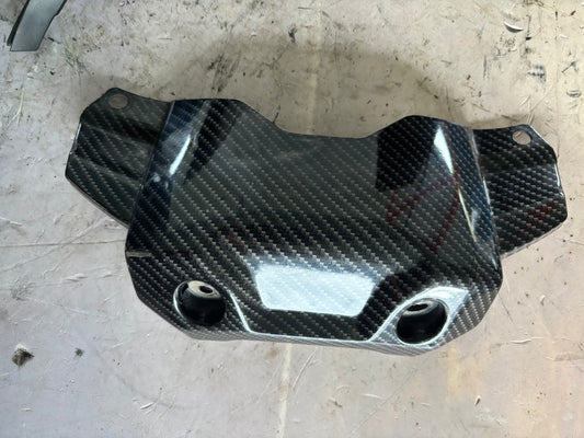 Carénage centrale réservoir Yamaha mt09 2013-2020 effet carbone