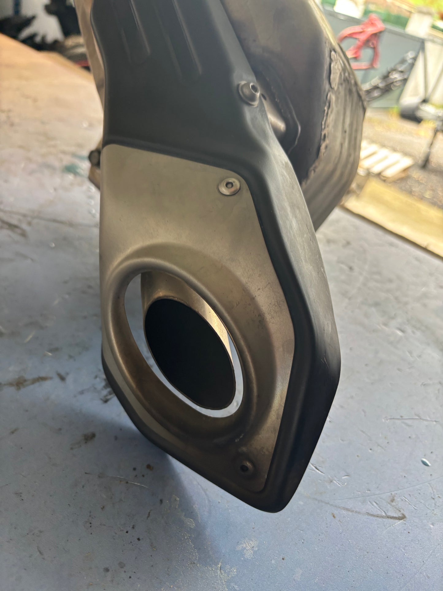 Ligne échappement origine modifié yamaha mt 09 2017-2020