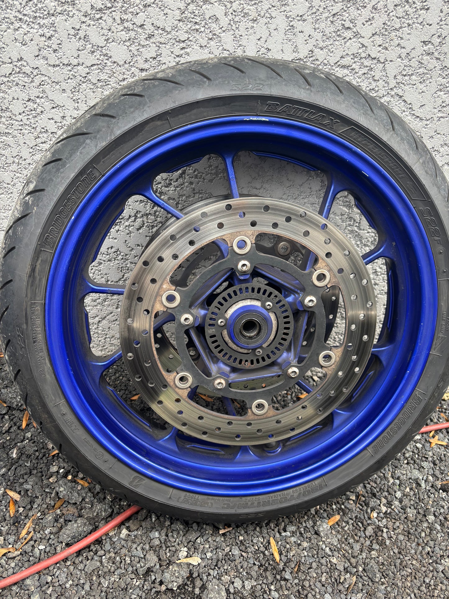 Felgenscheibe vorne hinten ABS Yamaha mt09 /tracer 2013-2020