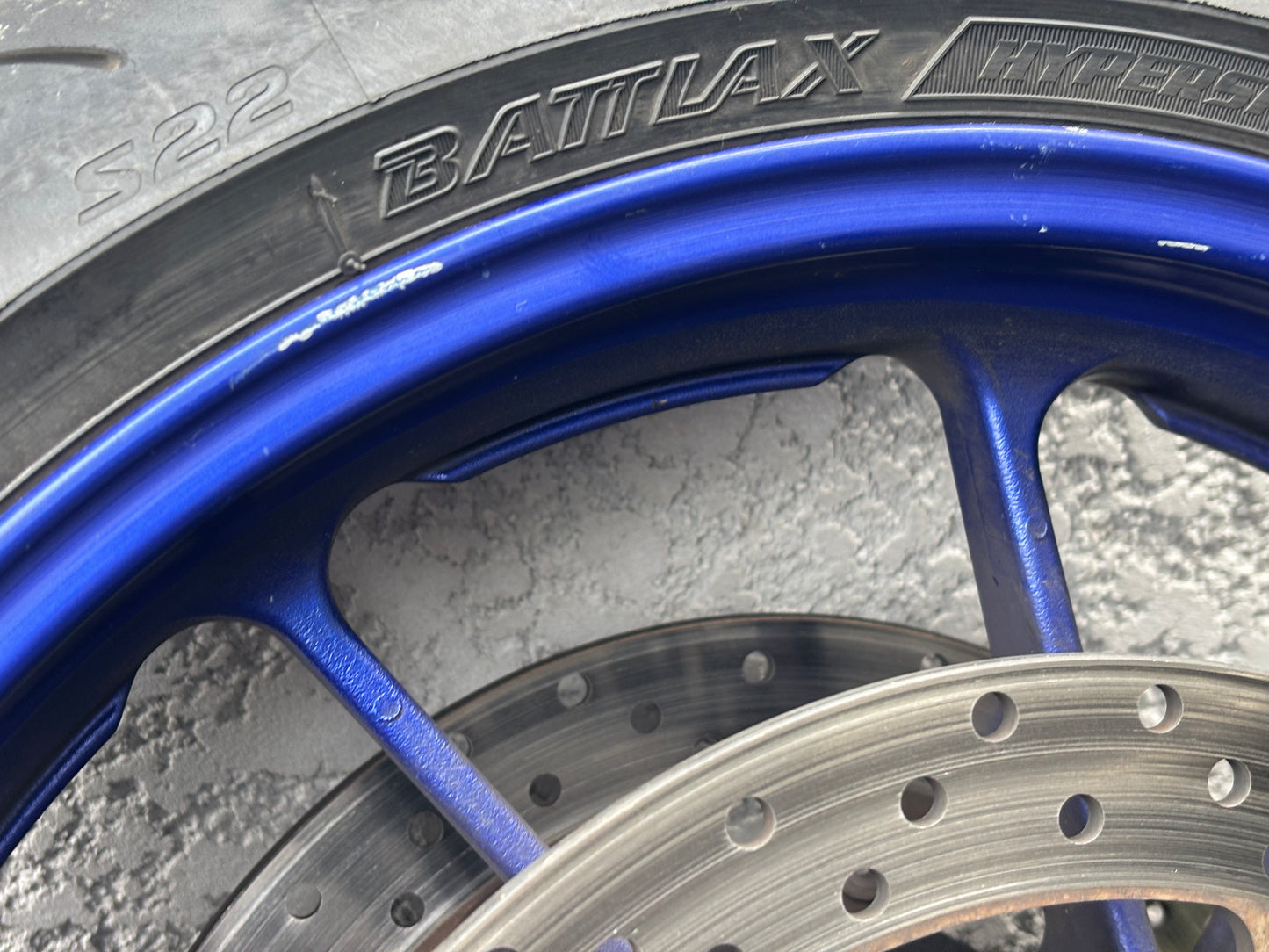 Felgenscheibe vorne hinten ABS Yamaha mt09 /tracer 2013-2020