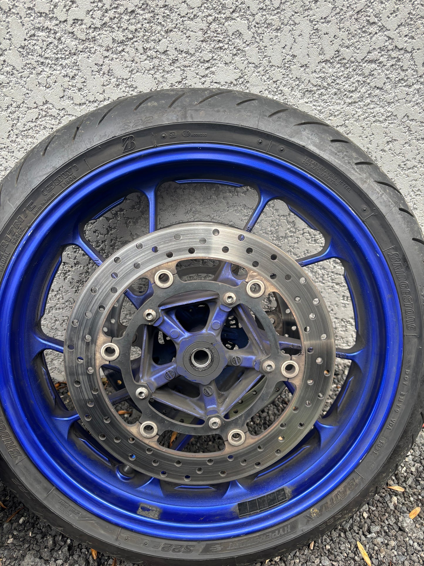 Felgenscheibe vorne hinten ABS Yamaha mt09 /tracer 2013-2020