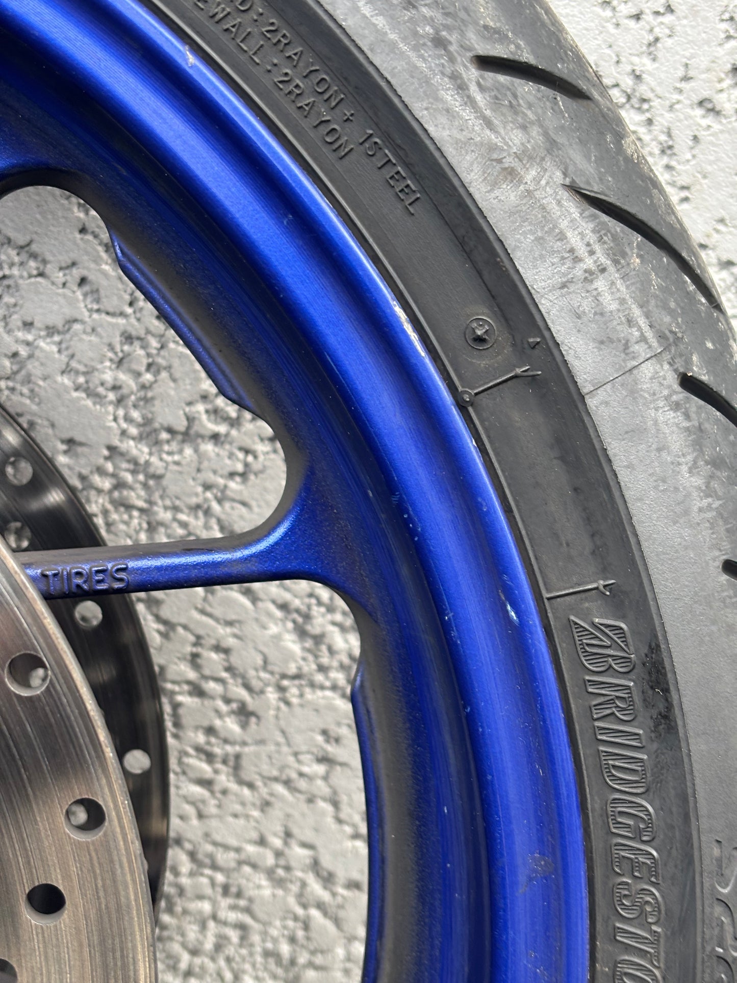 Felgenscheibe vorne hinten ABS Yamaha mt09 /tracer 2013-2020