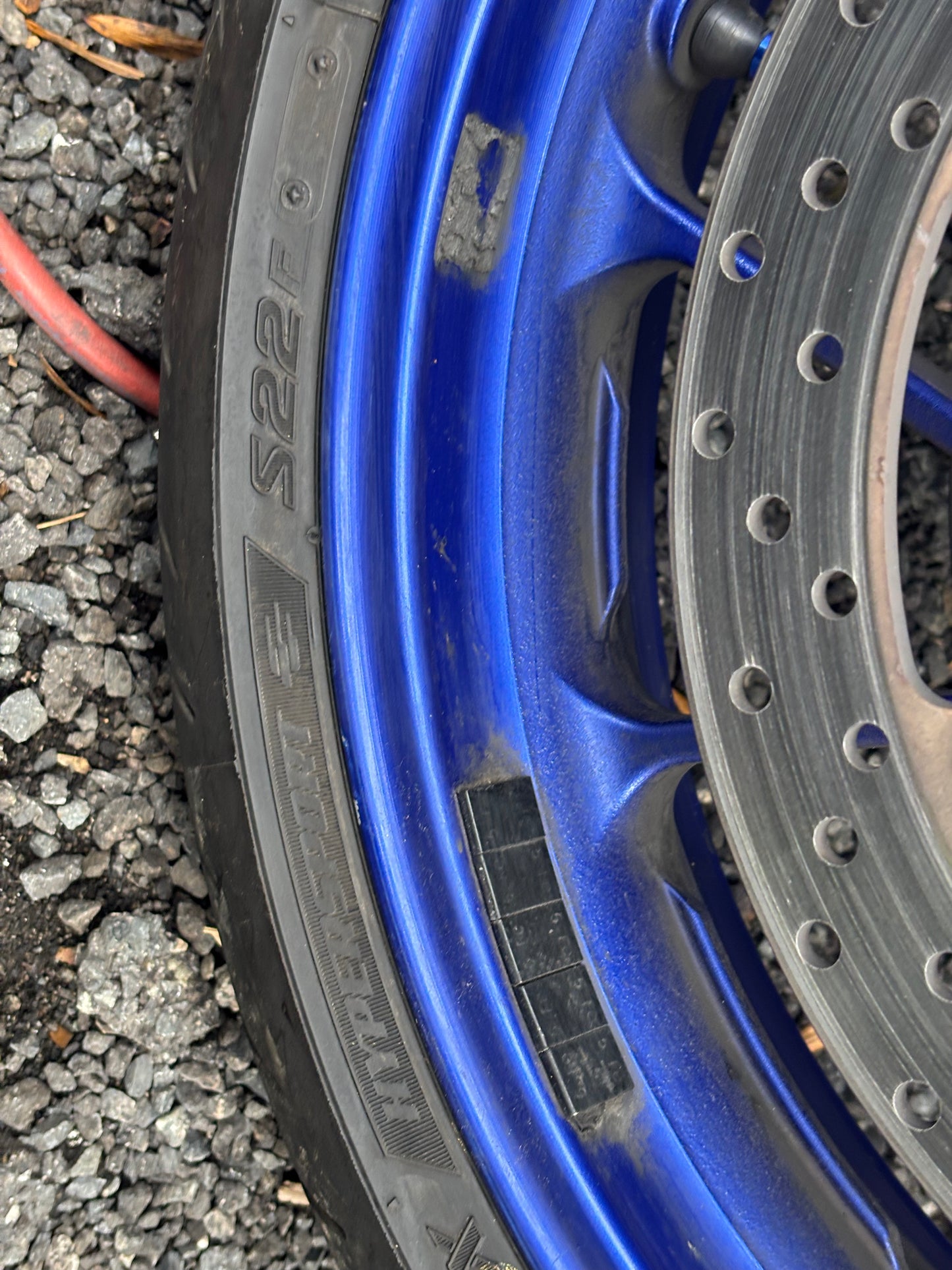 Felgenscheibe vorne hinten ABS Yamaha mt09 /tracer 2013-2020