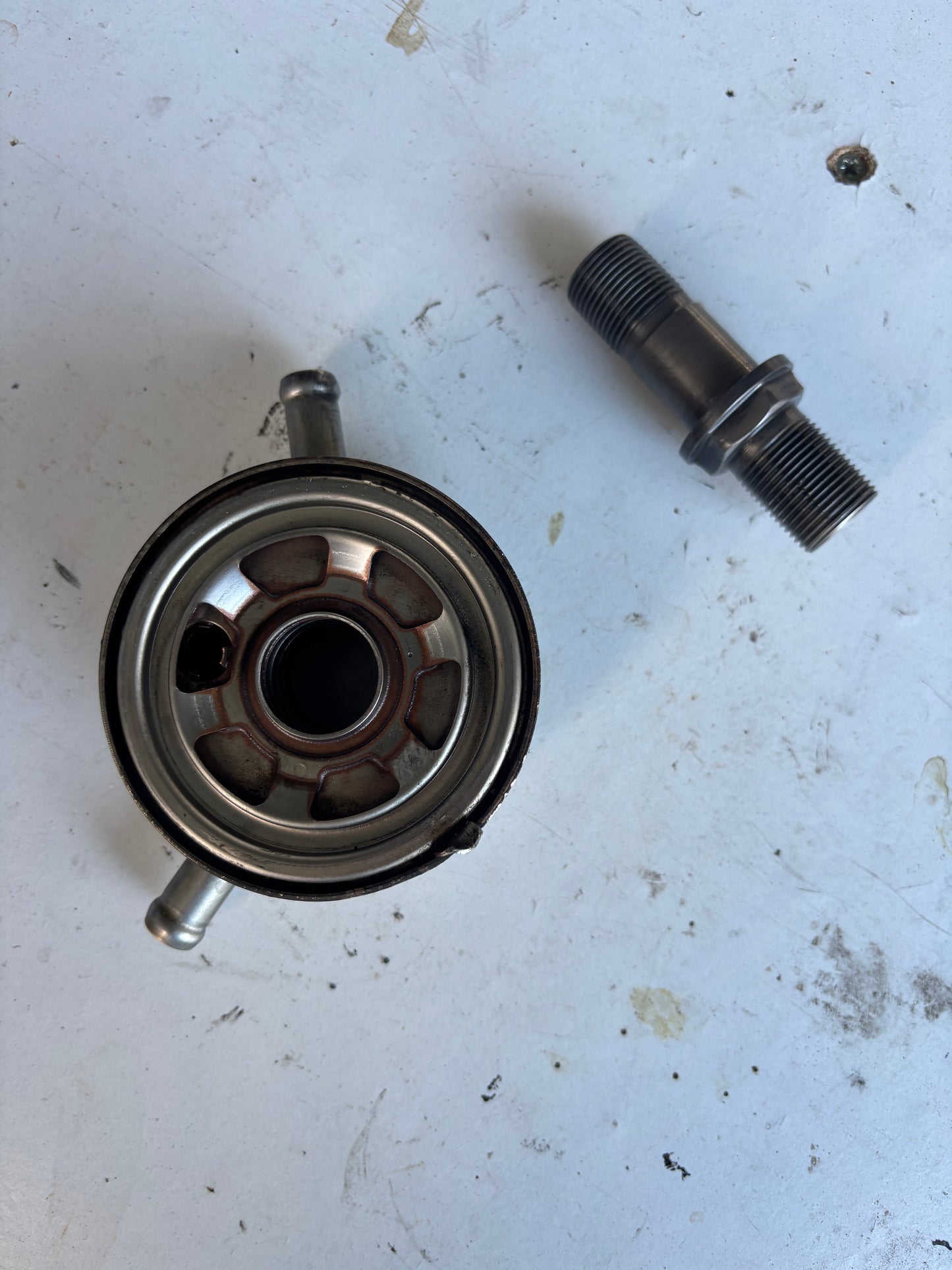 Échangeur refroidisseur eau /huile yamaha mt 07 tracer 700 xsr r7 2014-2024