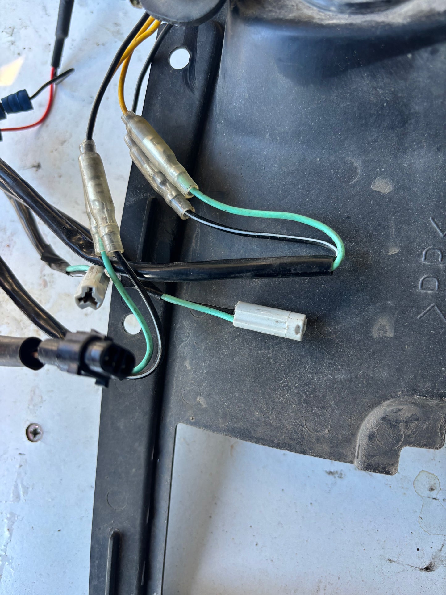 Support plaque court immatriculation yamaha mt 09 mt-09 sp 2017- 2020