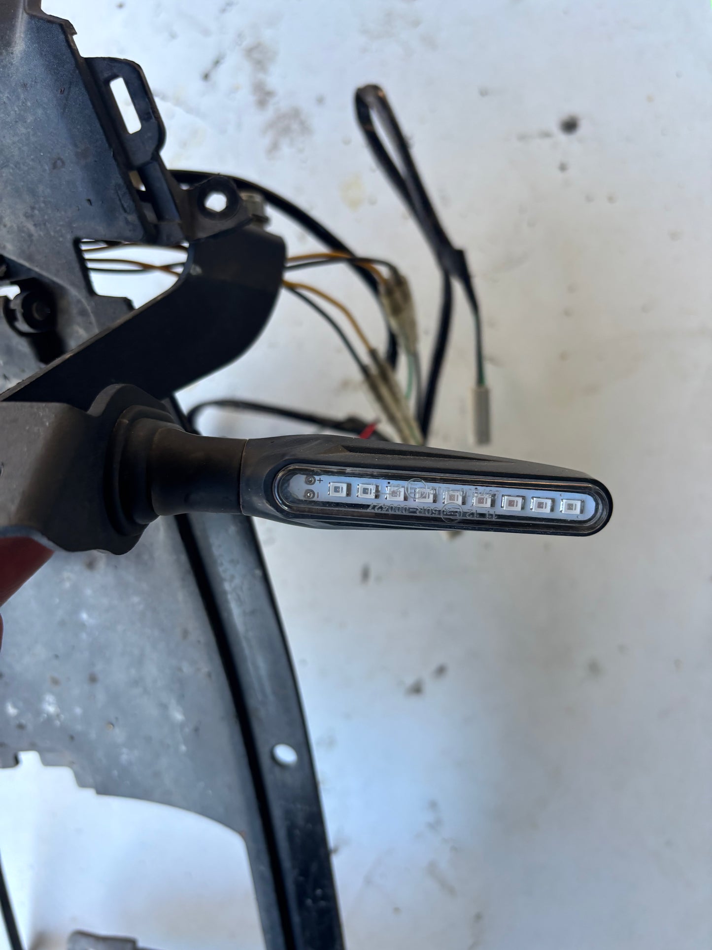 Support plaque court immatriculation yamaha mt 09 mt-09 sp 2017- 2020