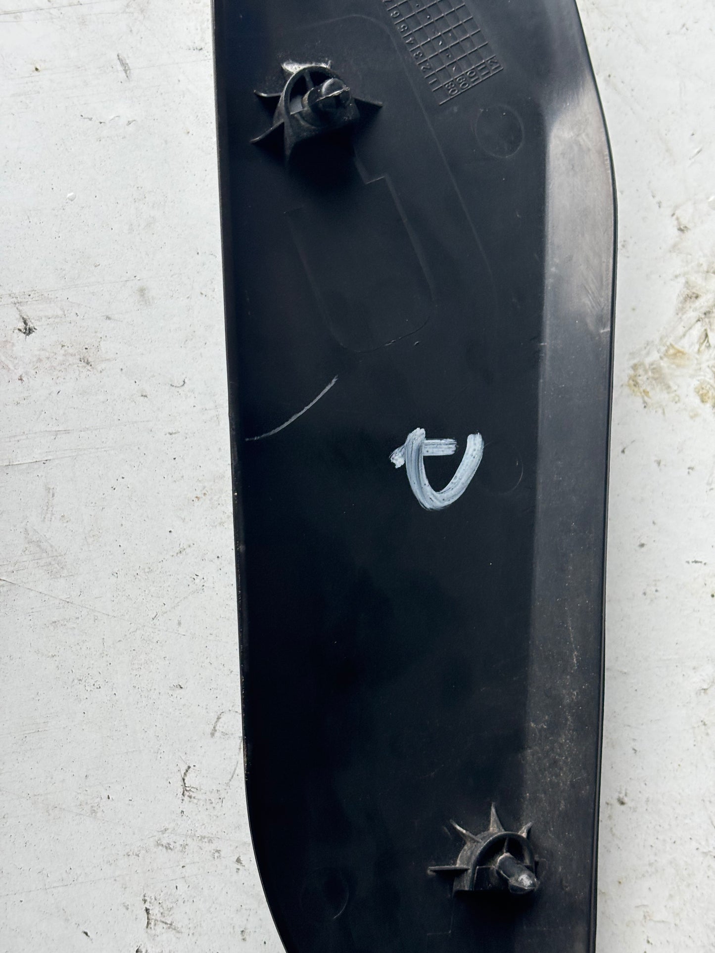 Carénage latéral droit protection réservoir  Kawasaki Er6n er6f 2009/2011