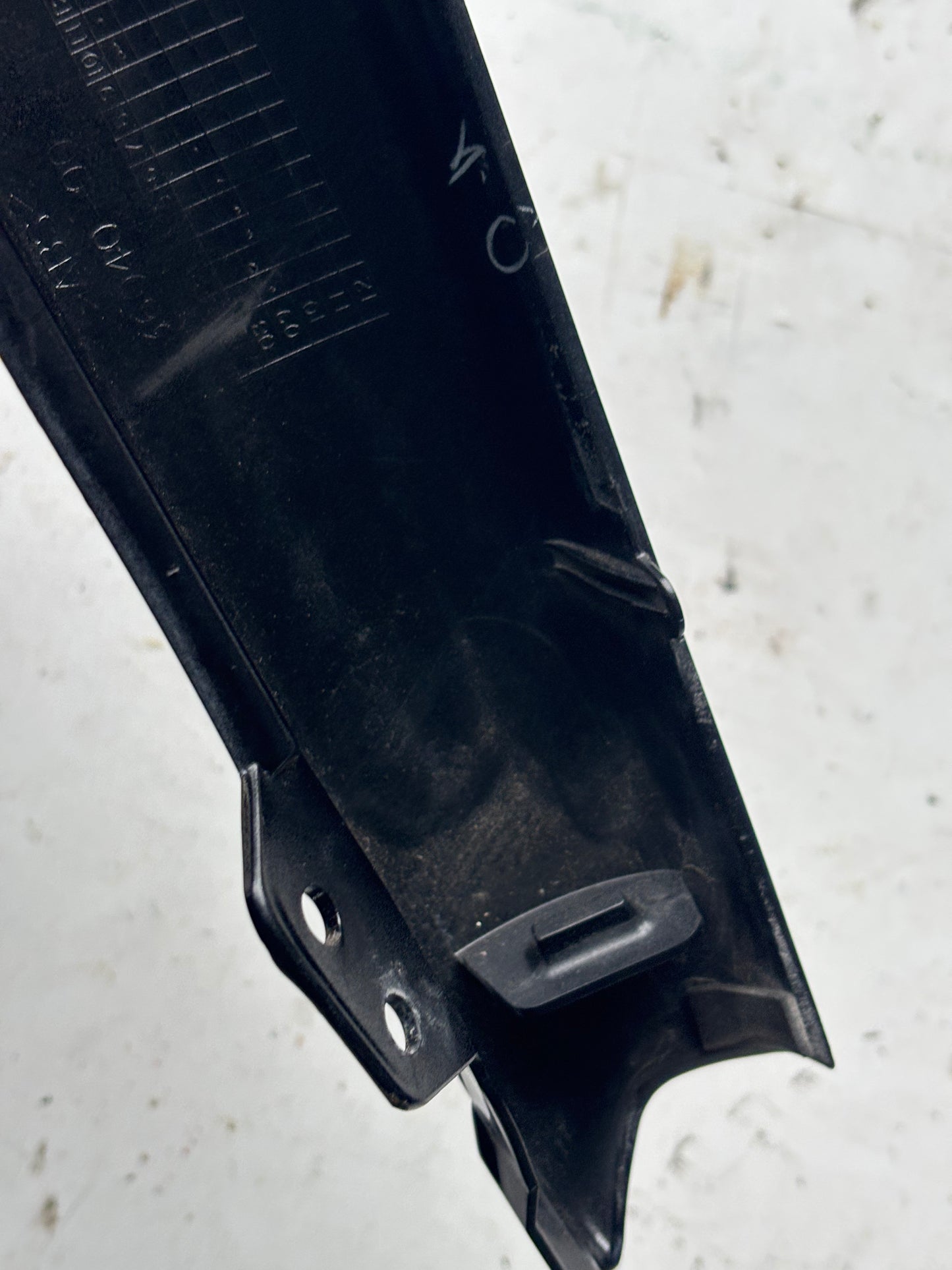 Carénage coque arrière gauche Kawasaki Er6n er6f 2009/2011