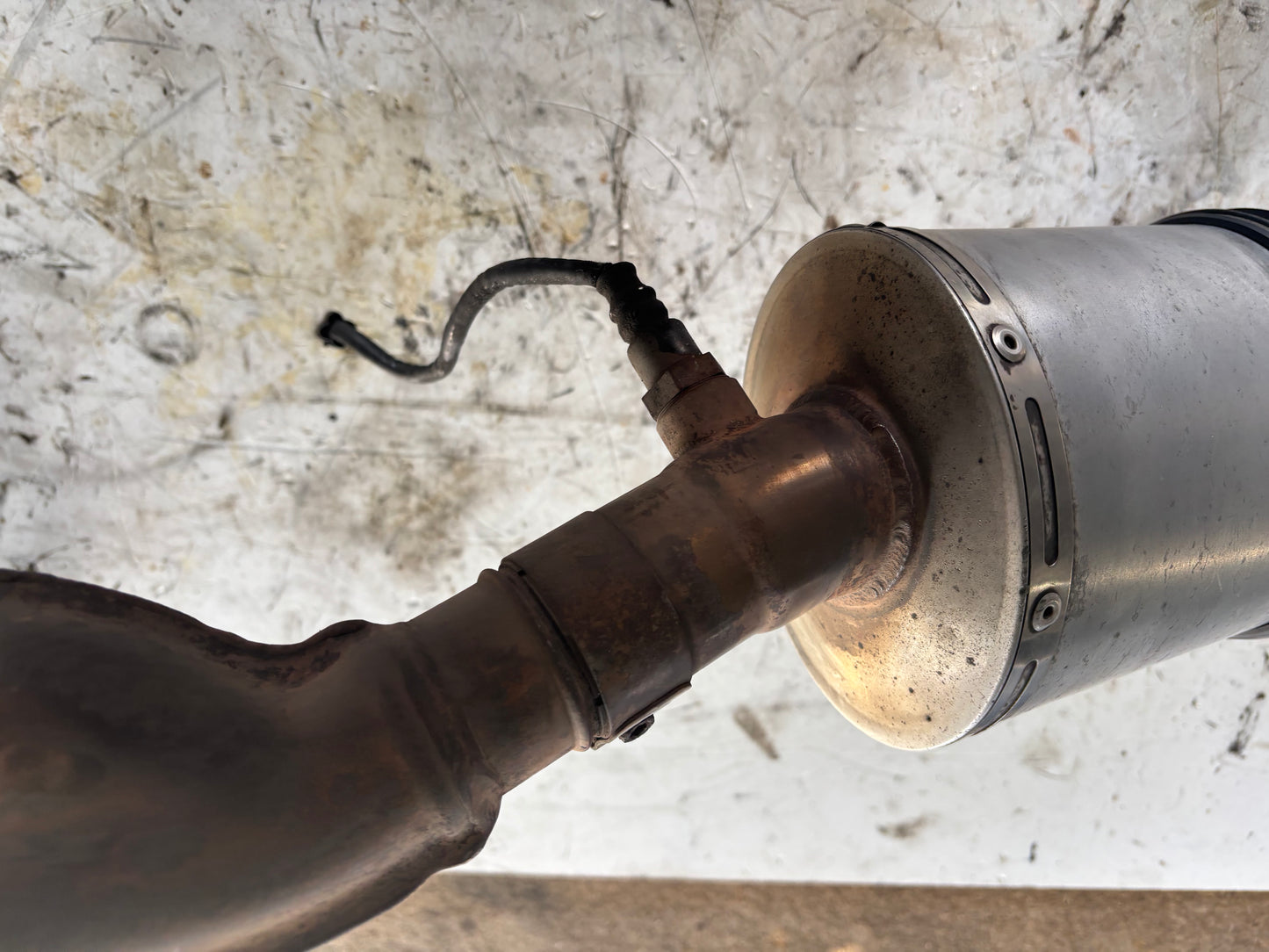 Ligne échappement avec silencieux Leovince SBK Kawasaki Er6n er6f 2005/2011