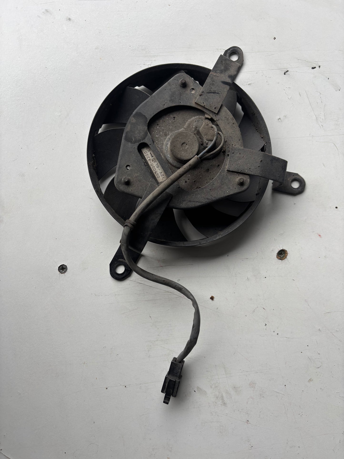 Ventilateur et support Kawasaki Er6n er6f 2009/2016