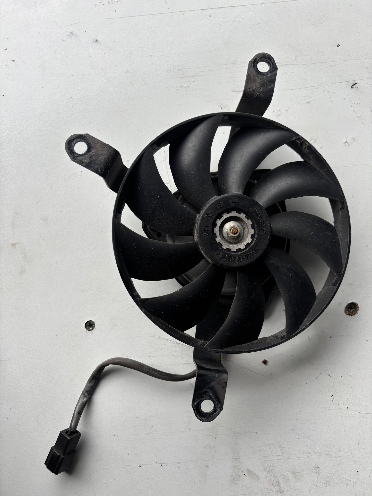 Ventilateur et support Kawasaki Er6n er6f 2009/2016