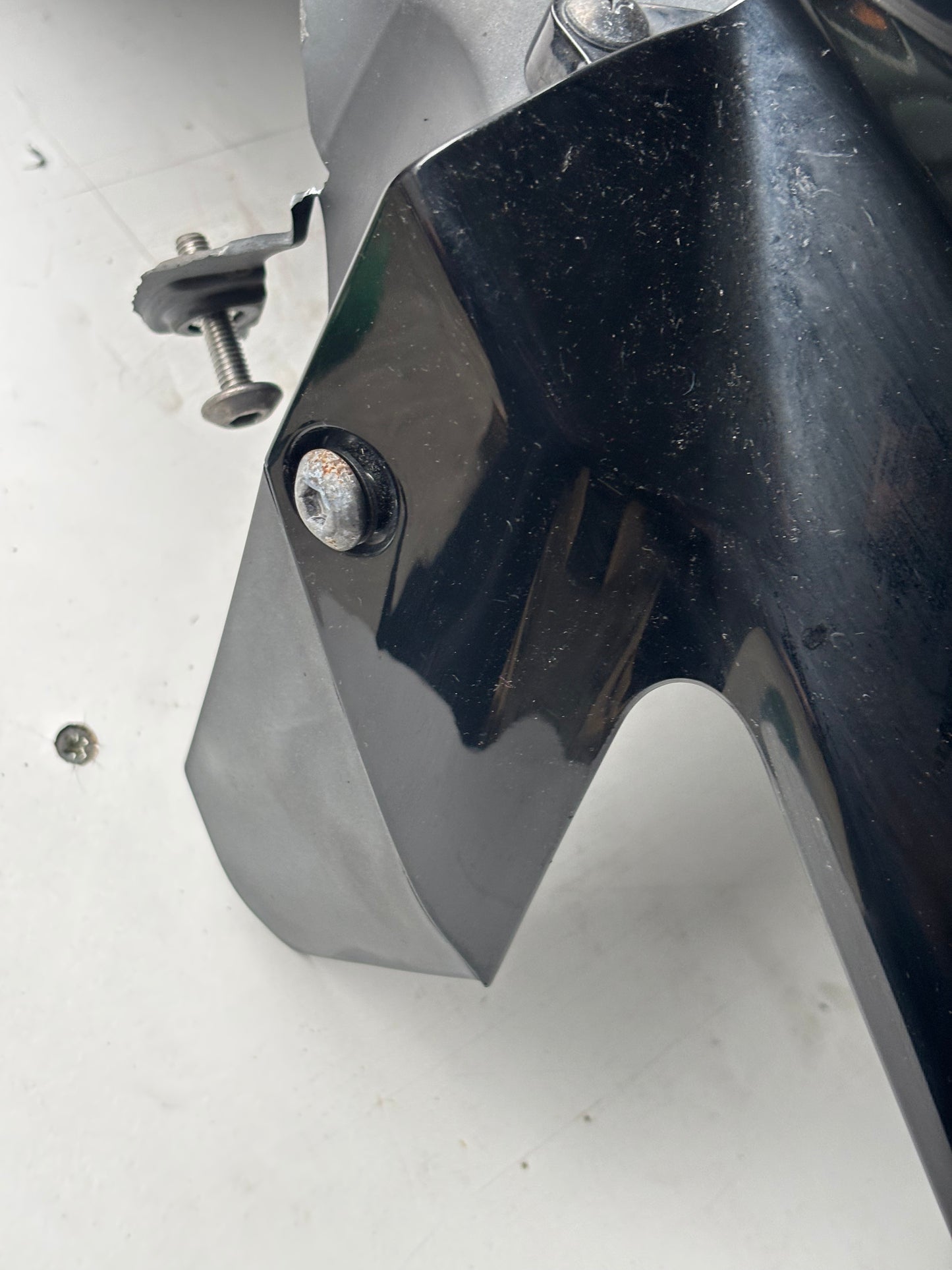 Garde boue avant Kawasaki Er6n  Er6F 2009/2011