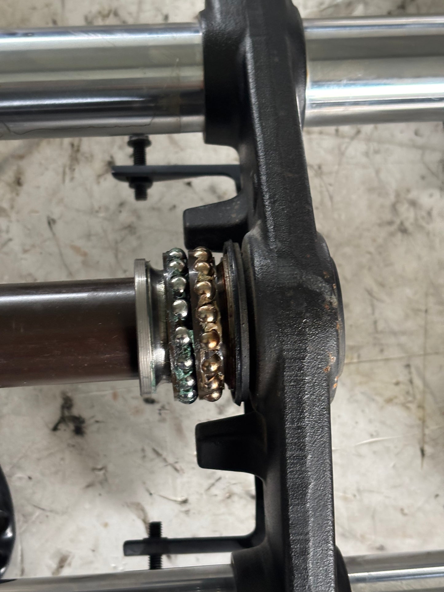 Kawasaki Er6n er6f 2009/2011 Gabel ohne ABS