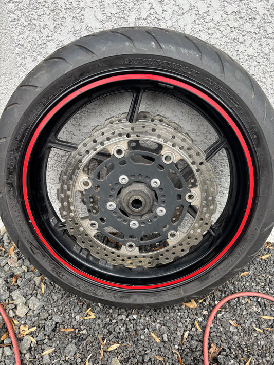 Roue avant Kawasaki Er6n Er6f 2009/2016