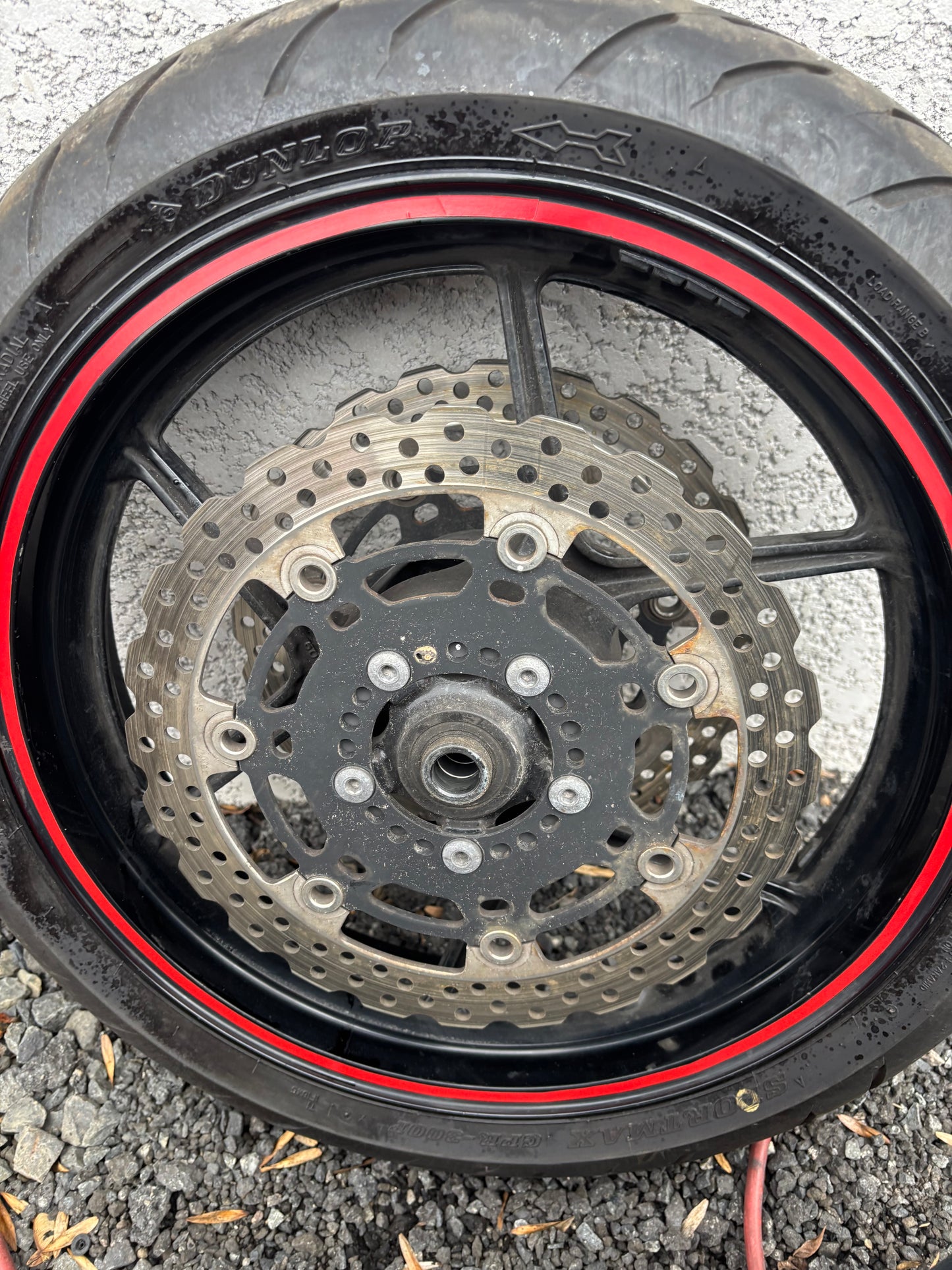 Roue avant Kawasaki Er6n Er6f 2009/2016