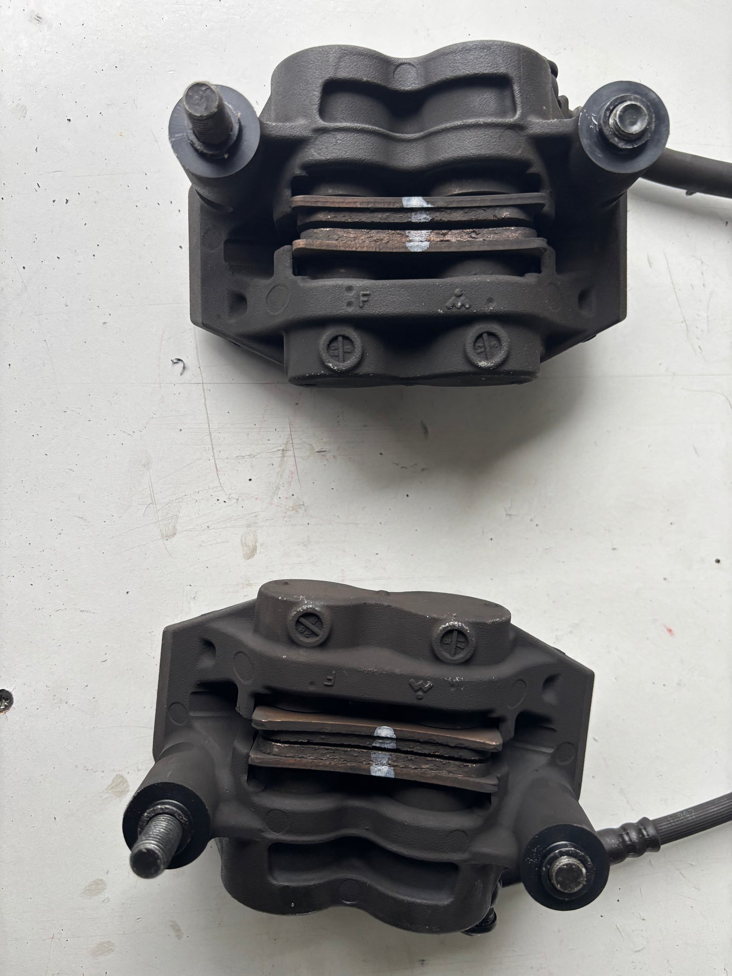 Paire Étrier frein avant yamaha Mt09 tracer 900 radial 108 mm