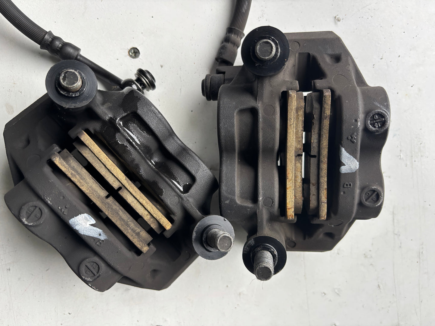 Paire Étrier frein avant yamaha Mt09 tracer 900 radial 108 mm