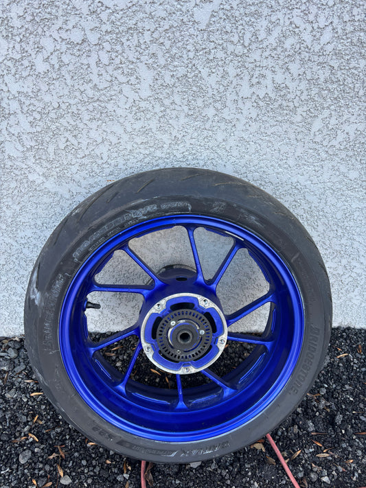 Roue jante arrière ABS Yamaha mt 07  tracer 700 2014-2024