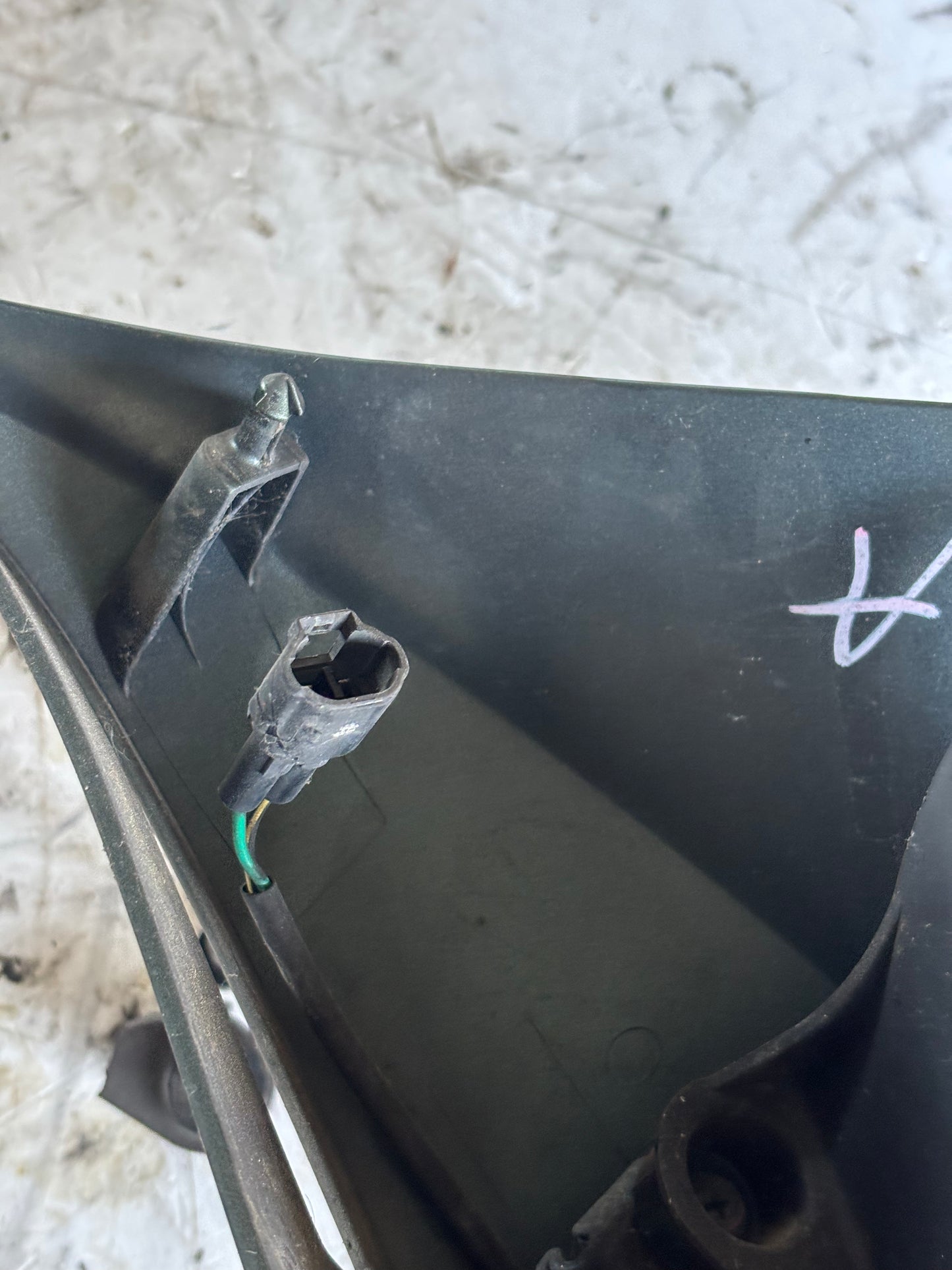 Écope gauche Kawasaki Er6n 2009/2011