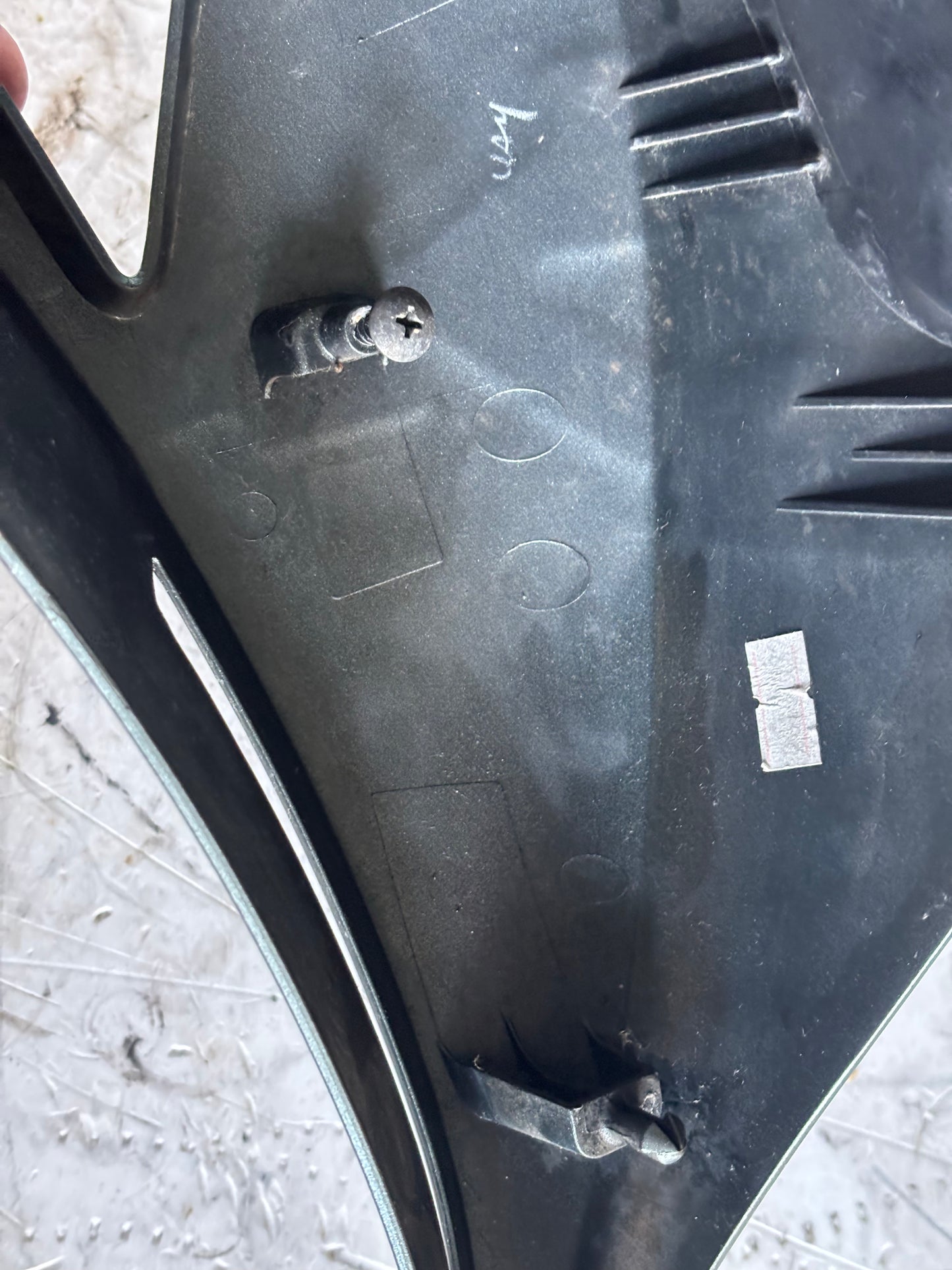 Écope air droite Kawasaki Er6n 2009/2011