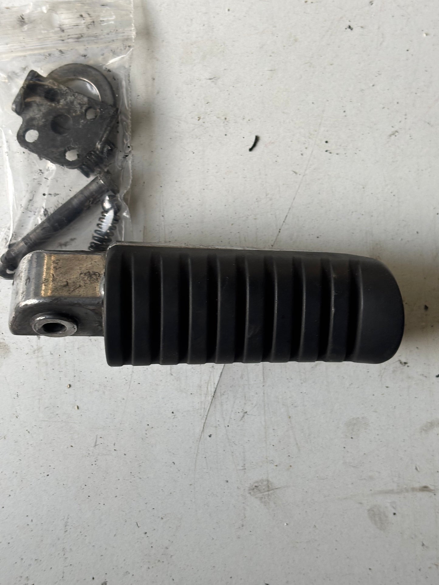 Repose cale pied arrière gauche kawasaki er6n er6f 2009/2016