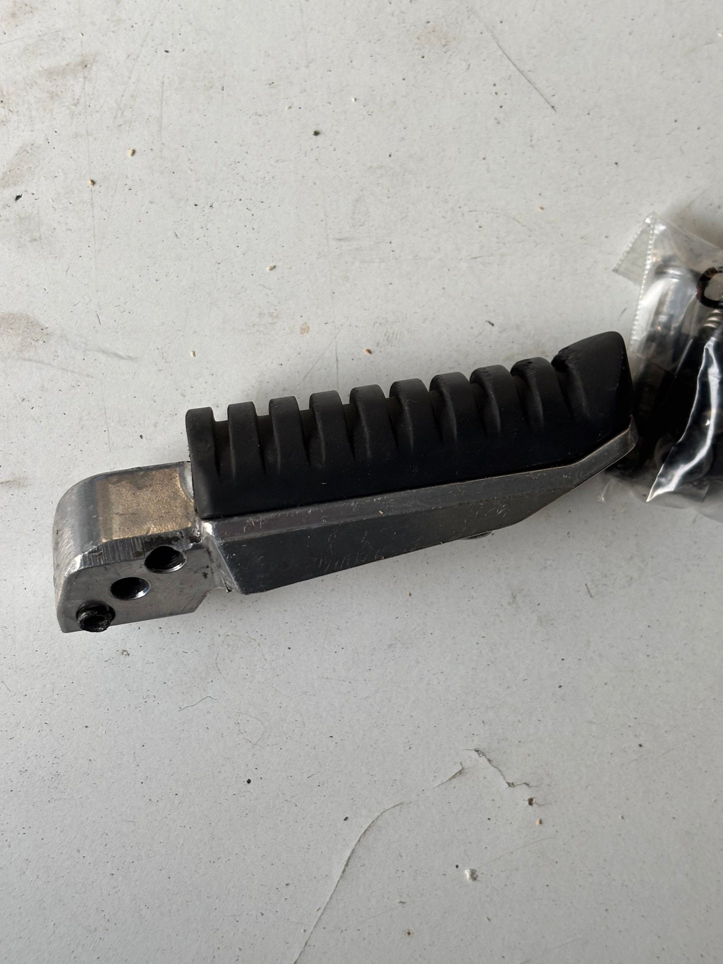 Repose cale pied arrière droit kawasaki er6n er6f 2009/2016