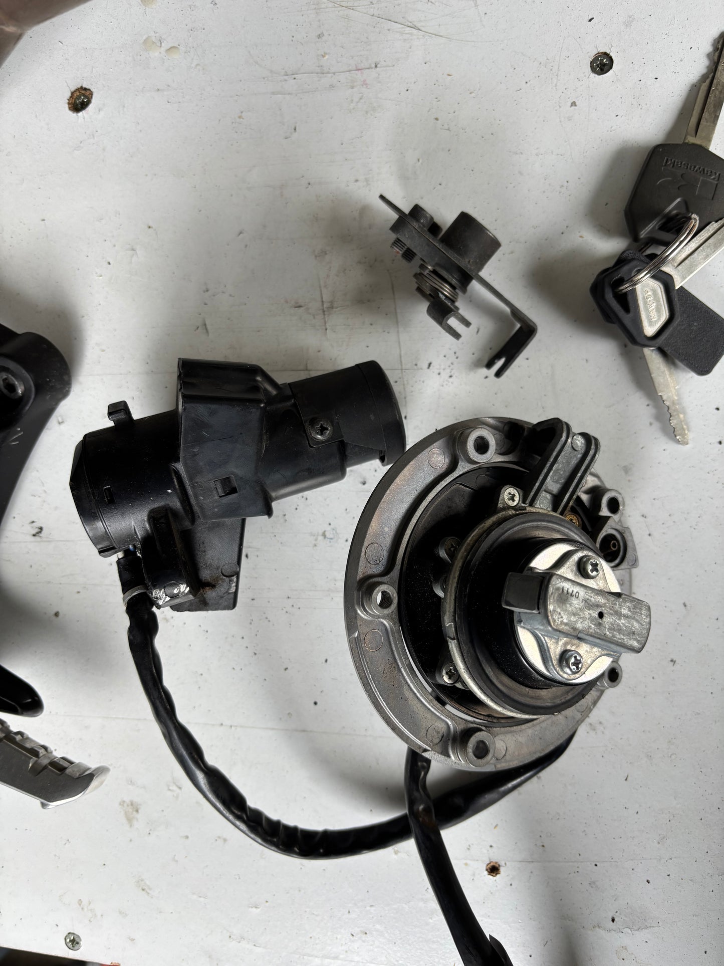 Kit serrure démarrage Kawasaki Er6n Er6f  2005/2011