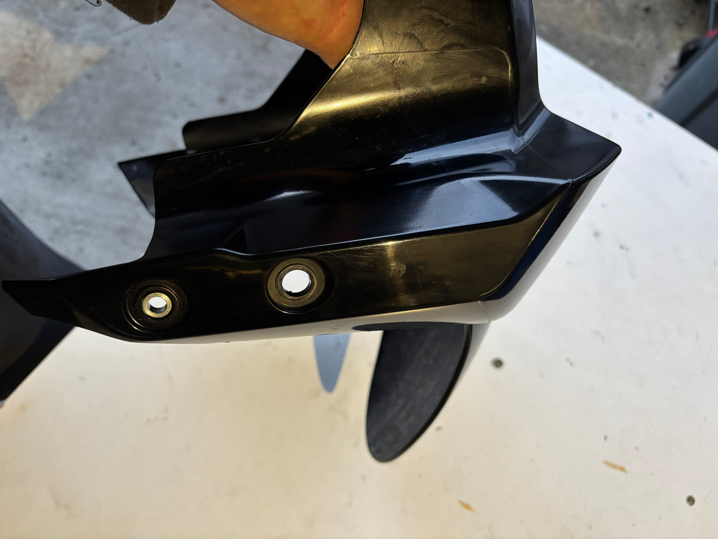 Garde boue avant yamaha mt 09 mt09 2013-2020