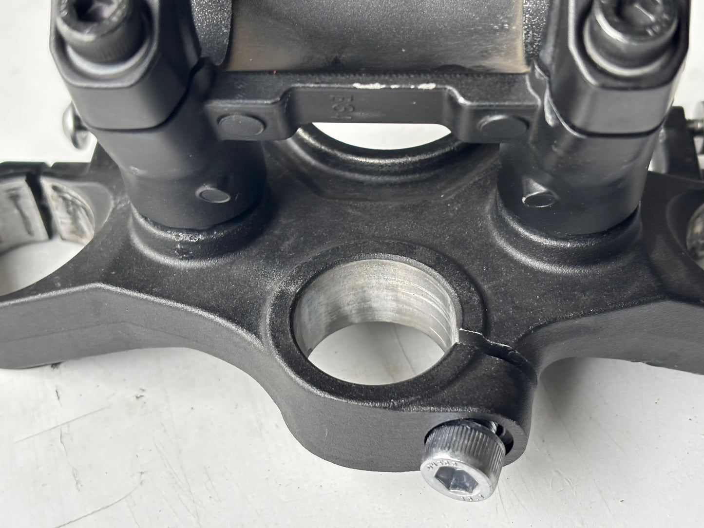 Pontet support de guidon et té inférieur yamaha mt07 2021-2024