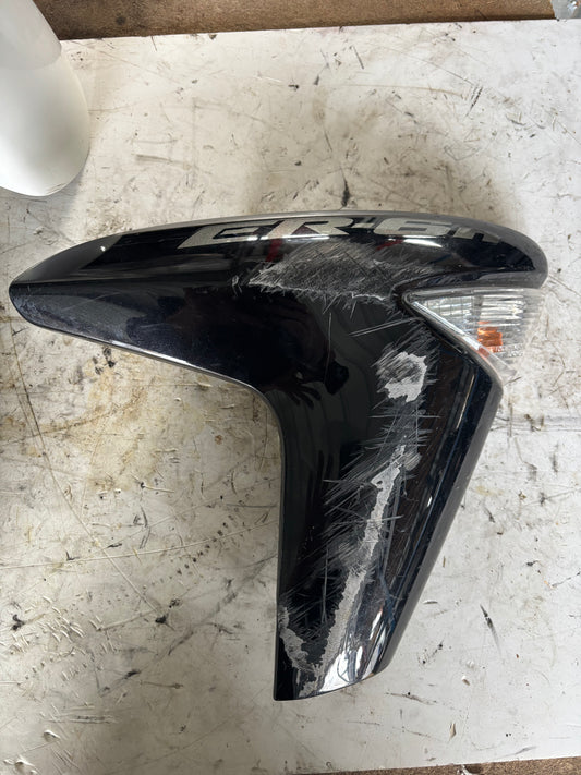 Écope droite avec clignotant Kawasaki Er6N 2005/2008