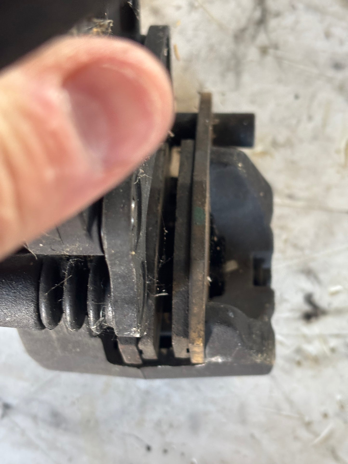 Bremssattel und Bremsscheibe hinten Kawasaki Er6n Er6f