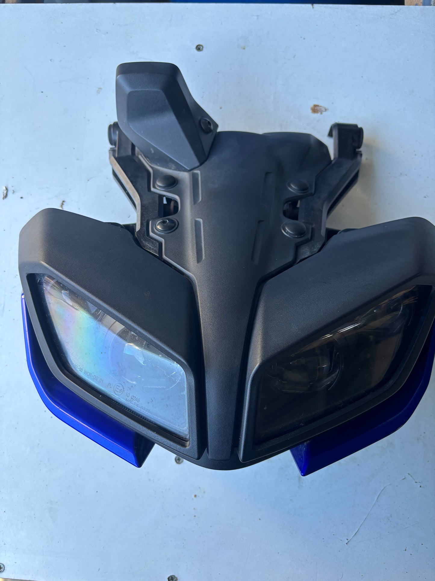 Optique phare tête fourche yamaha mt 09 mt-09 2017-2020