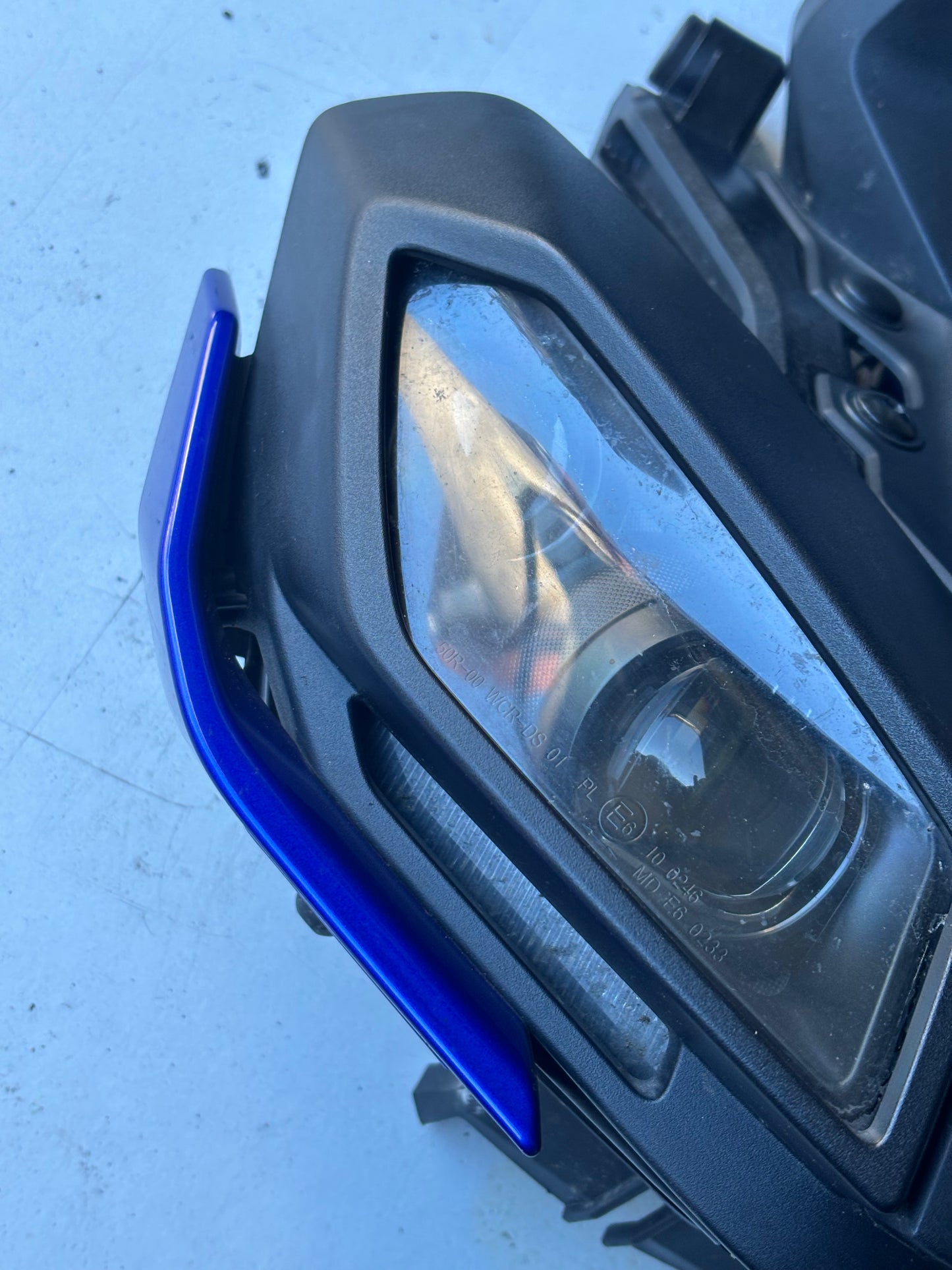Optique phare tête fourche yamaha mt 09 mt-09 2017-2020
