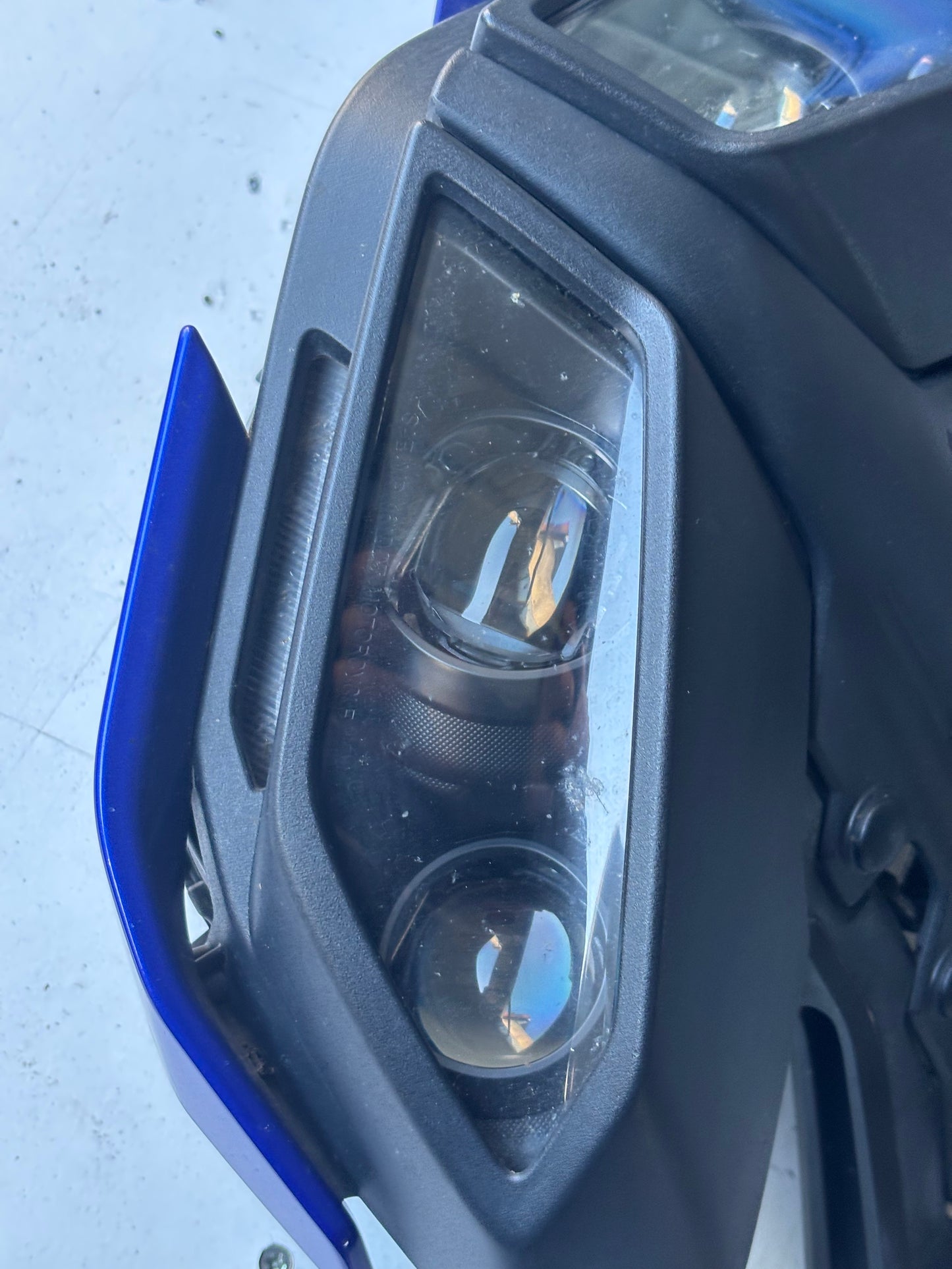 Optique phare tête fourche yamaha mt 09 mt-09 2017-2020